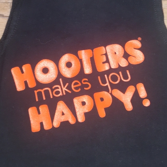 Hooters uniform tank+ cheeky shorts XS/XXS - Picture 3 of 3